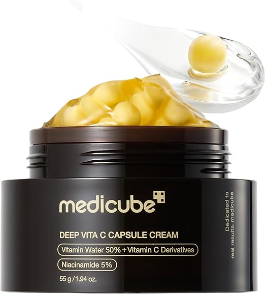 medicube Deep Vitamin C Golden Capsule Face Moisturizer (1.94 oz)