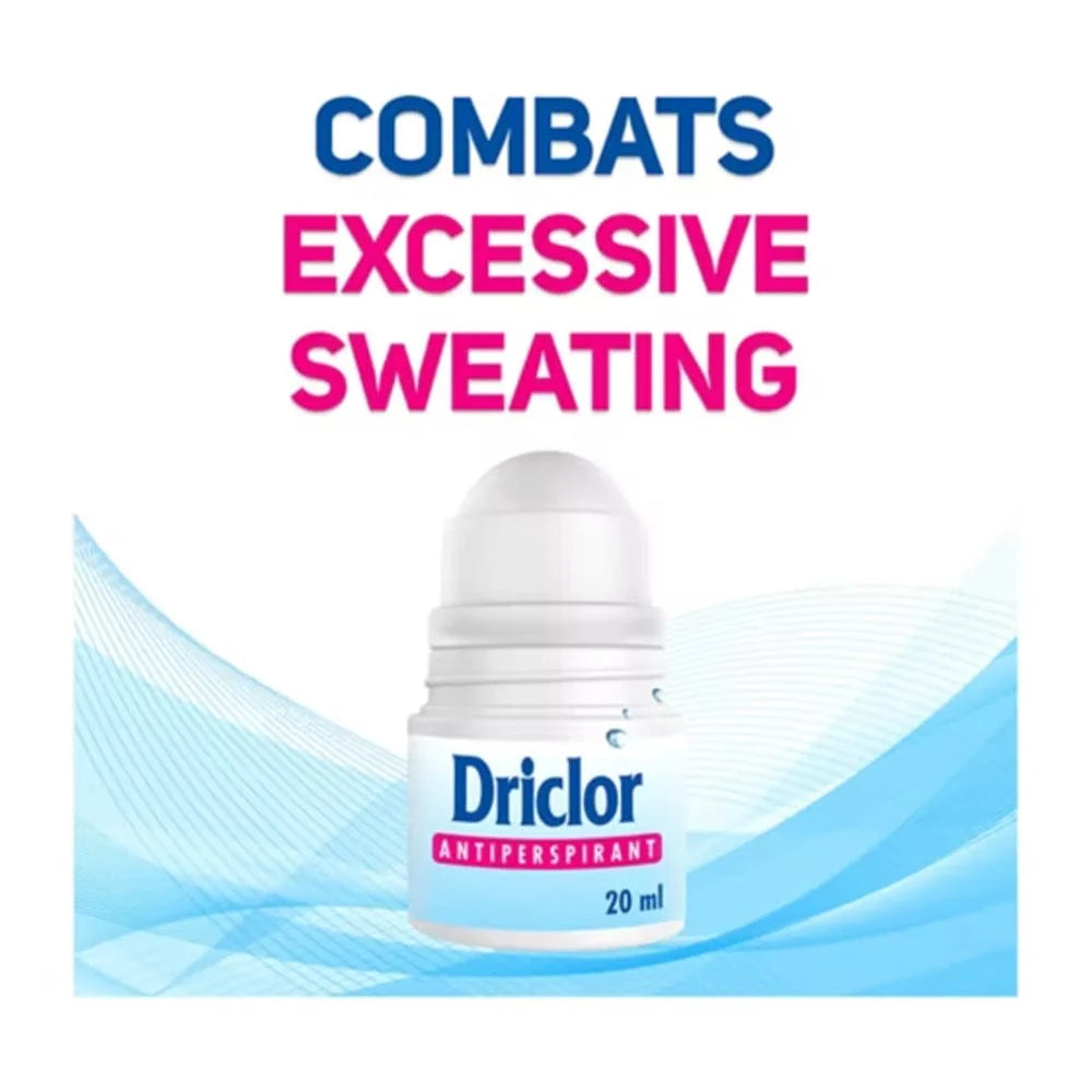 Driclor Antiperspirant Roll On Applicator 20ml